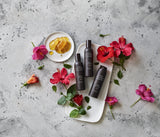 Après-shampoing pour cheveux abîmés au miel et à l'hibiscus
