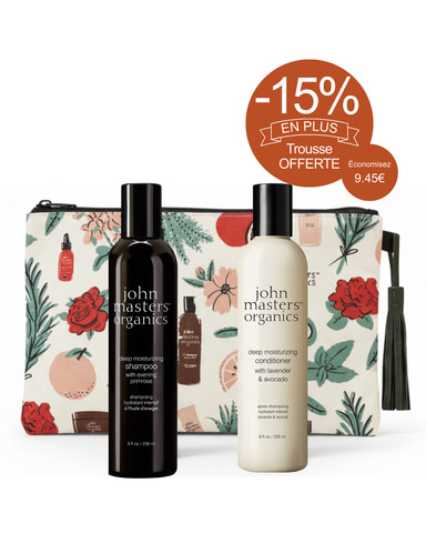 Duo hydratation intense avec trousse de maquillage offerte